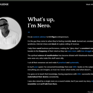 Nero Knowledge – The Metaphysical Money Manual