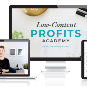 Rachel Harrison – Low-Content Profits Academy
