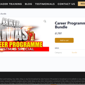 Master the Markets with Axia Futures – Axia XMAS Bundle