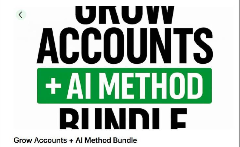 Max’s Shop – Grow Accounts + AI Method Bundle: The Ultimate Guide to Scaling Social Media with AI