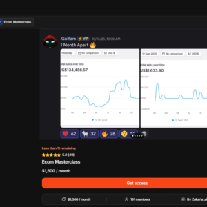 Zakaria Airakaz - Ecom Masterclass (Up to April 2026) - The Complete $100K/Day System