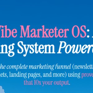 Ryan Carr – Vibe Marketer OS: The Ultimate Guide to Modern Marketing Systems
