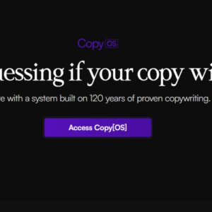 Copy OS – Stop Guessing If Your Copy Will Sell
